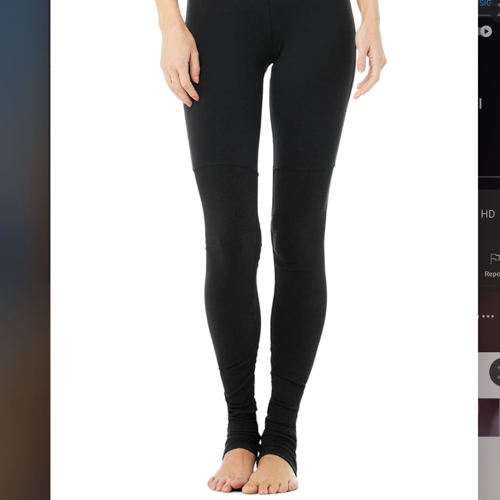 ALO yoga black goddess leggings